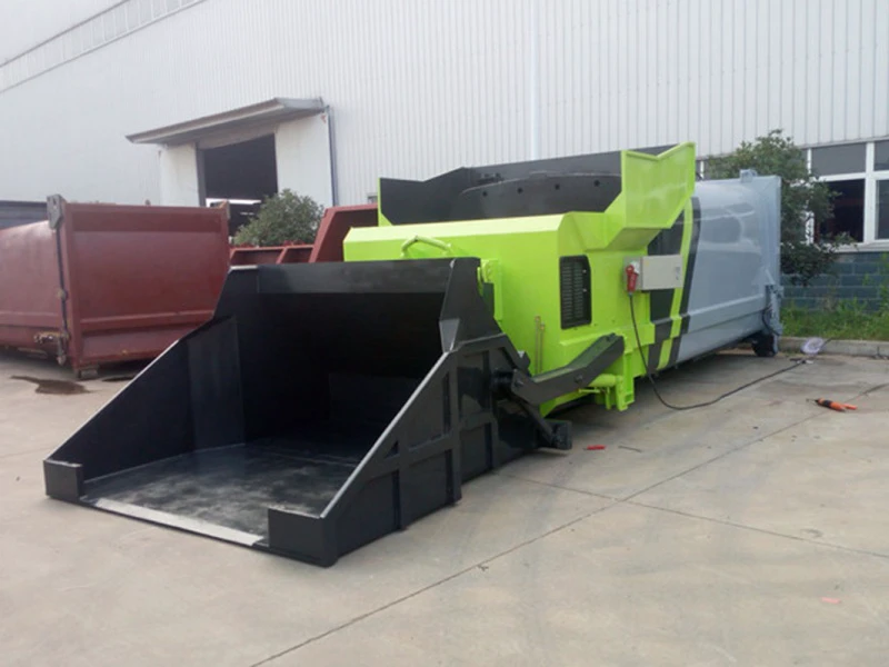 12m³ mobile garbage compaction station