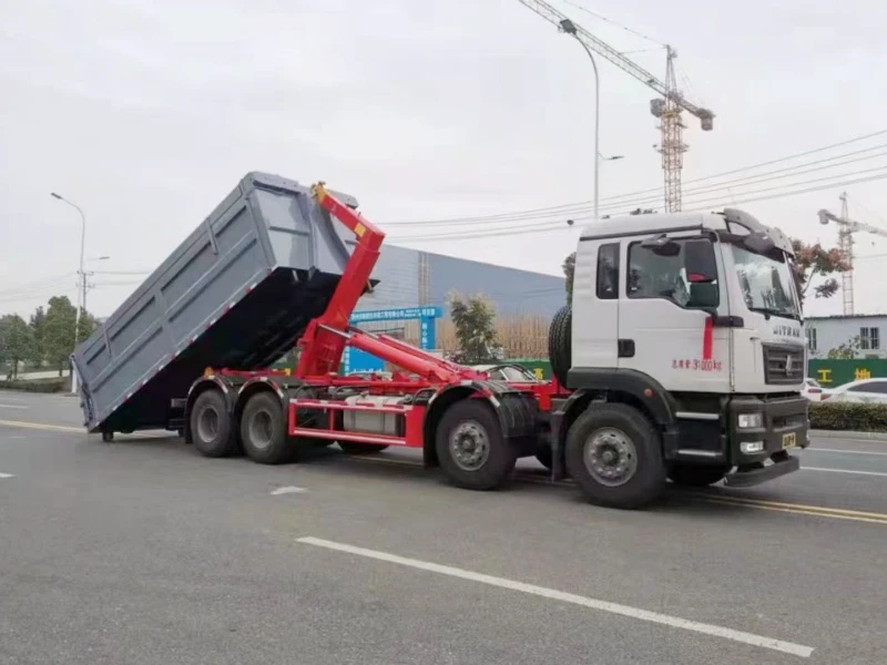 31 Ton Demountable Container Garbage Truck 03 31 Ton Demountable Container Garbage Truck 03