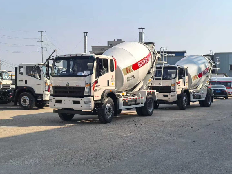 Howo 8m³ Concrete Mixer Truck
