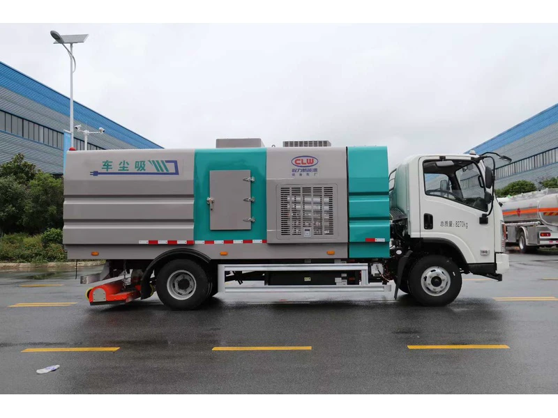 DFAC 4×2 electric sweeper truck