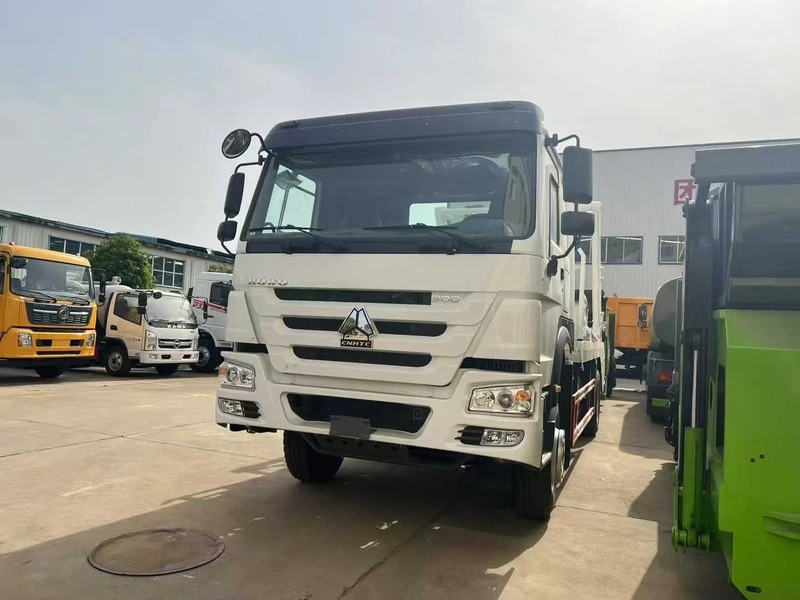 Sinotruk 4×2 Swing Arm Garbage Truck