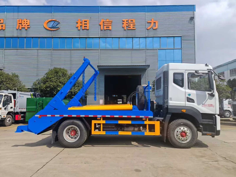DFAC D9 Swing Arm Garbage Truck