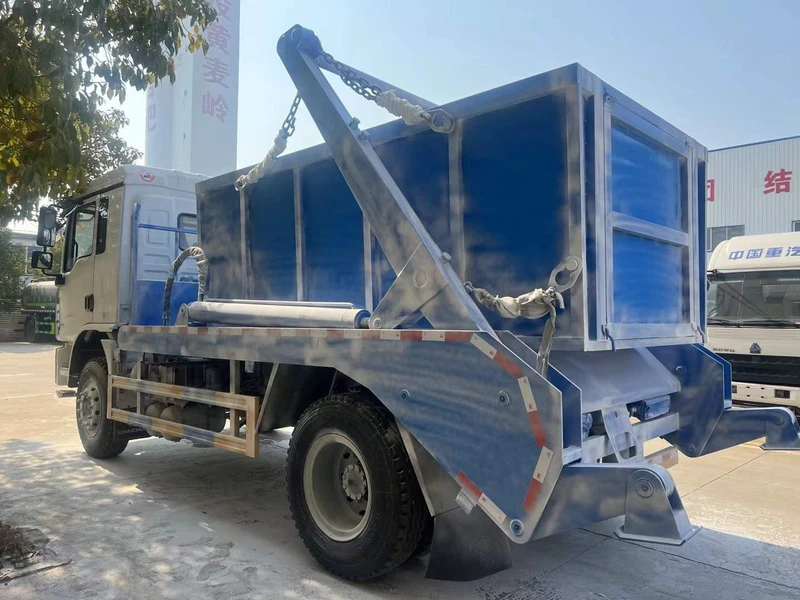 Sinotruk 4×2 Swing Arm Garbage Truck 06 Sinotruk 4×2 Swing Arm Garbage Truck 06
