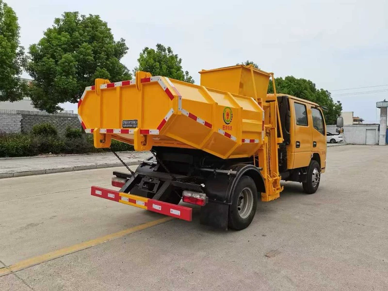 DFAC Sludge Self-Unloading Truck 05 DFAC Sludge Self-Unloading Truck 05