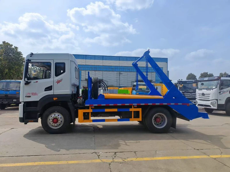 DFAC D9 Swing Arm Garbage Truck