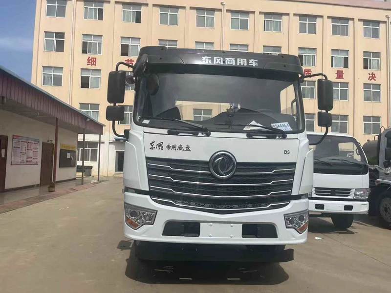 DFAC 4×2 swing arm garbage truck