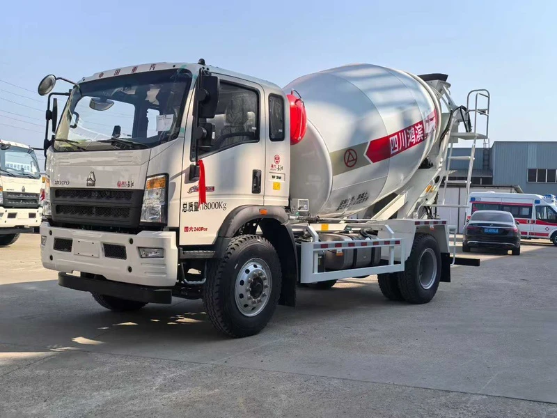 Howo 8m³ Concrete Mixer Truck