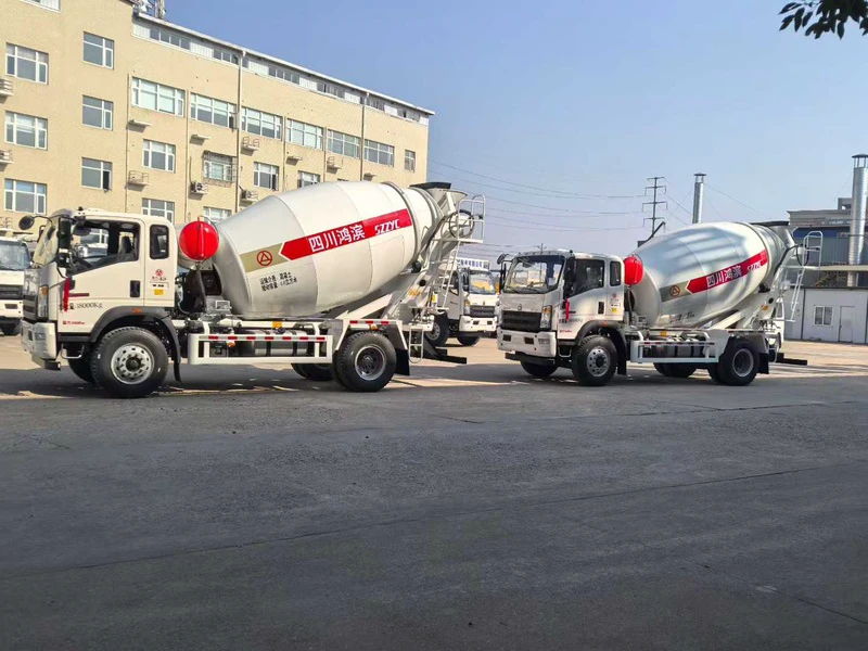 Howo 8m³ Concrete Mixer Truck