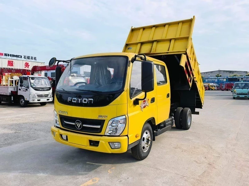 Foton Blue Plate Double Cab Dump Truck