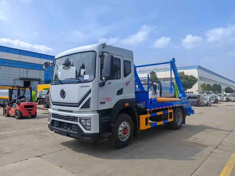 DFAC D9 Swing Arm Garbage Truck