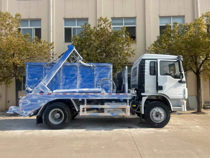 Sinotruk 4×2 Swing Arm Garbage Truck 05 Sinotruk 4×2 Swing Arm Garbage Truck 05