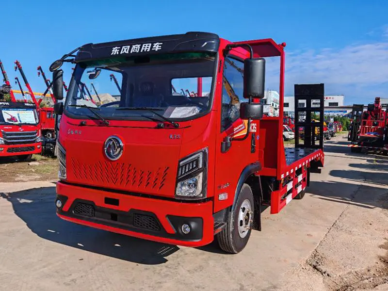 DFAC Flatbed Transport Truck 01