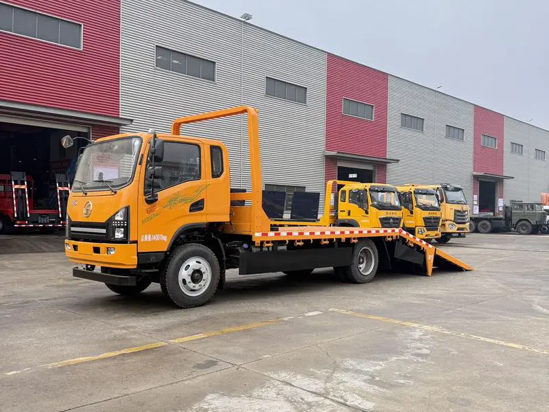 SHACMAN G1 Flatbed Tow Truck 03 SHACMAN G1 Flatbed Tow Truck 03