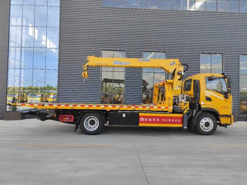DFAC D1L Two-Car Wrecker with 8T Crane