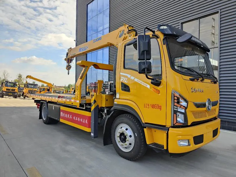 DFAC D1L Two-Car Wrecker with 8T Crane