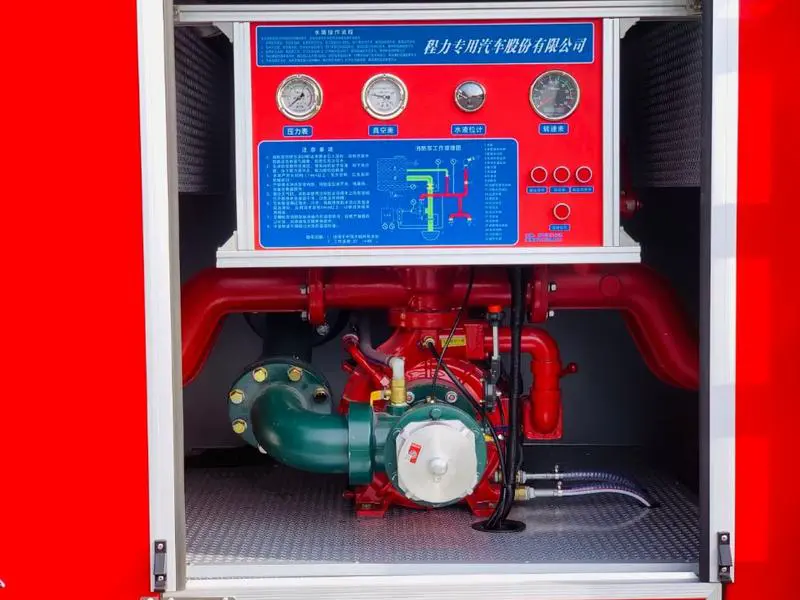 ISUZU 3.5-Ton Water Tank Fire Truck