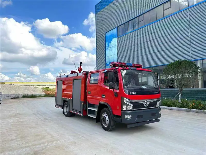 5-Ton DFAC Water Tank & Foam Fire Truck