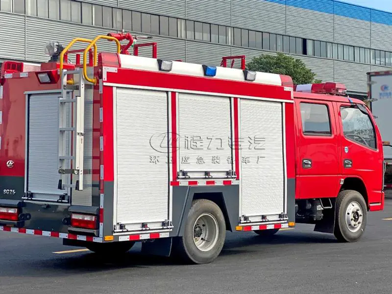 DFAC 2.5m³ Water Tank Fire Truck