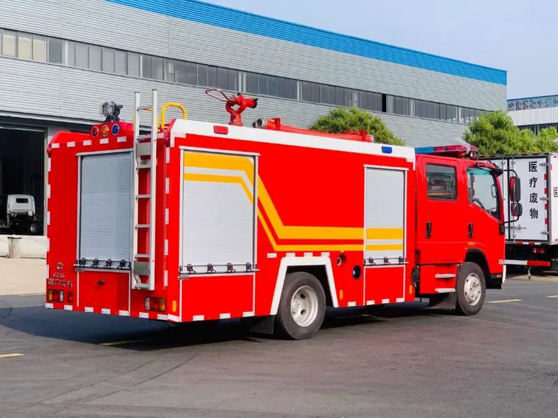 ISUZU 3.5-Ton Water Tank Fire Truck