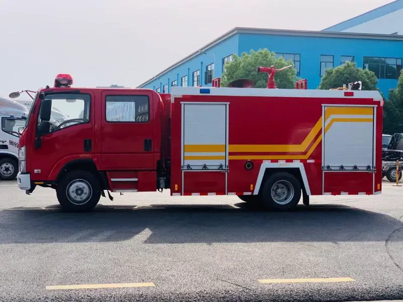 ISUZU 3.5-Ton Water Tank Fire Truck