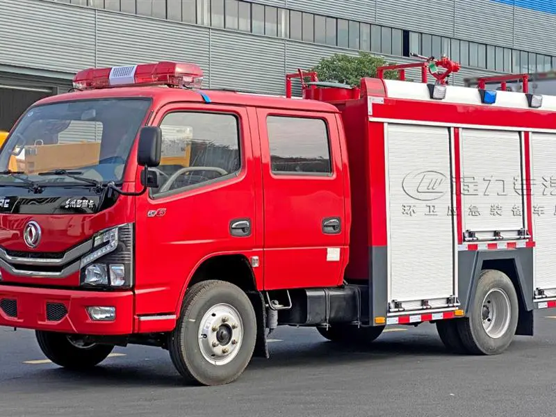 DFAC 2.5m³ Water Tank Fire Truck