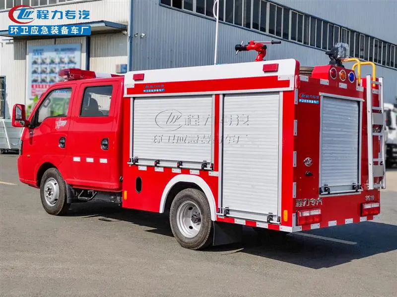 DFAC 4×2 Water Tank Fire Truck