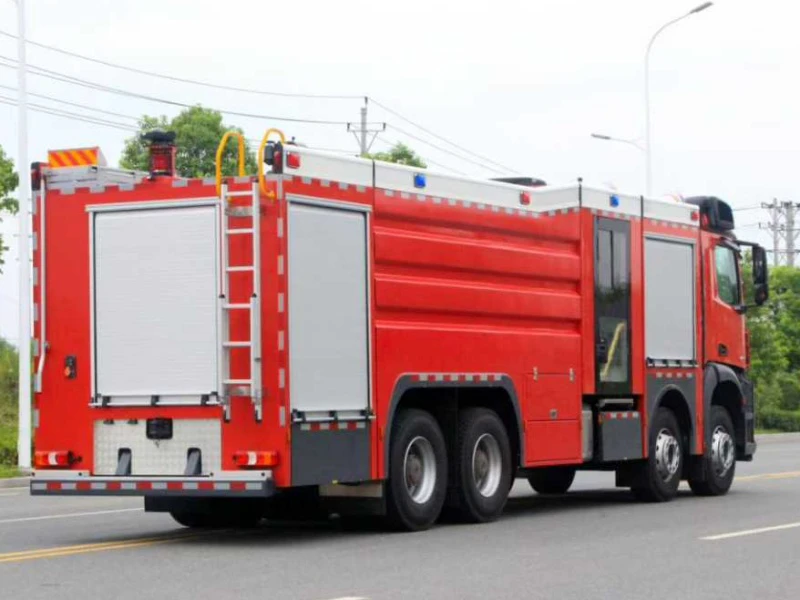 Mercedes-Benz 8×4 Foam Fire Truck 02