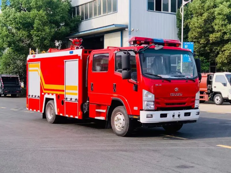 ISUZU 3.5-Ton Water Tank Fire Truck