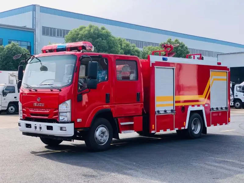 ISUZU 3.5-Ton Water Tank Fire Truck