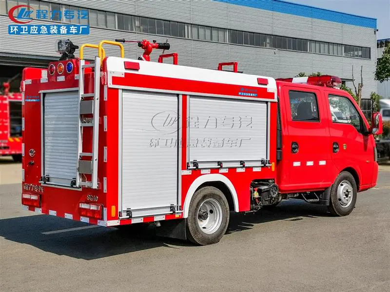 DFAC 4×2 Water Tank Fire Truck
