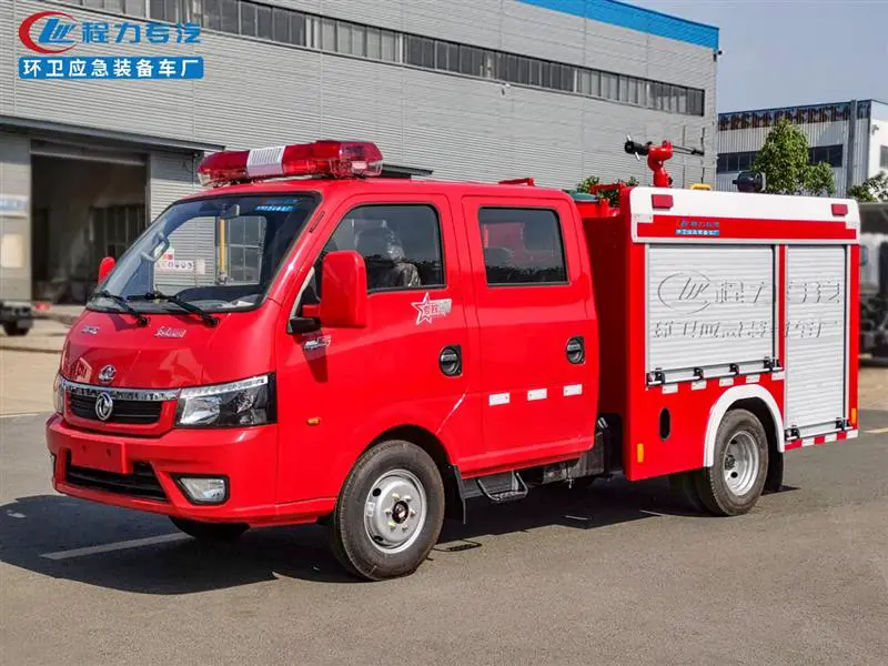 DFAC 4×2 Water Tank Fire Truck