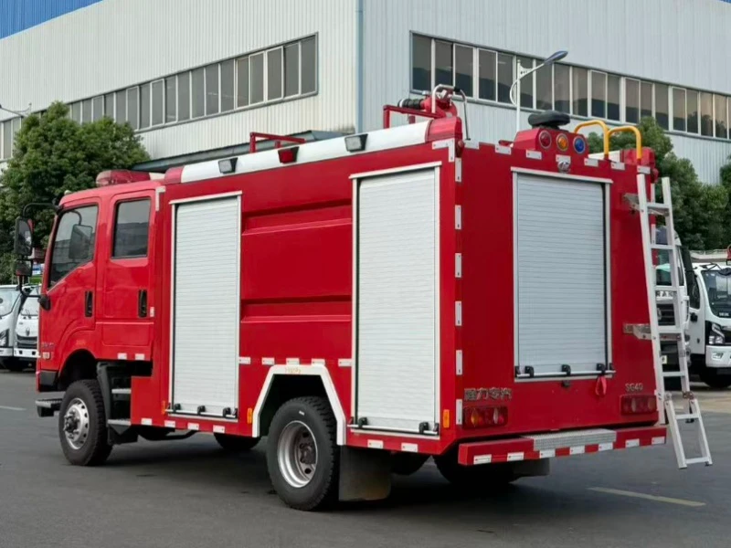DFAC 4×4 Fire Truck – 4-Ton Water Tank Fire Fighting Vehicle