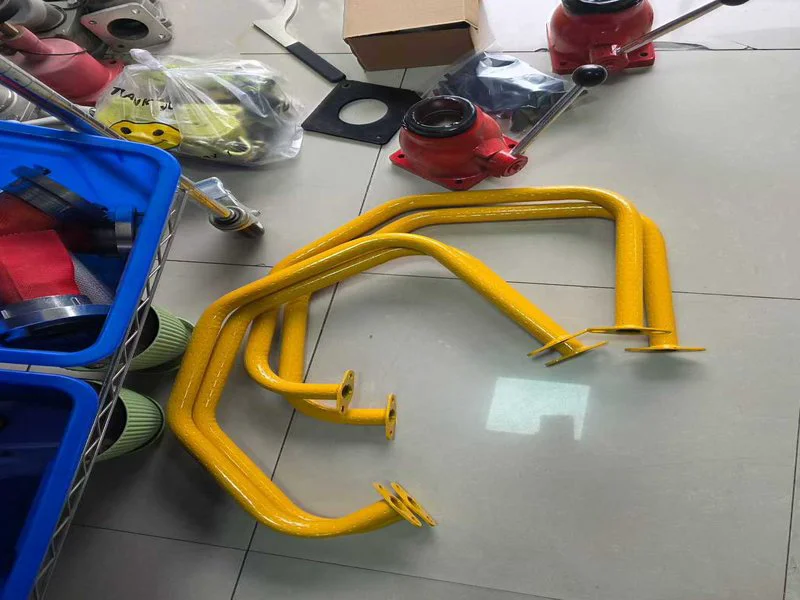 Fire Truck Parts Preparation for Shipment – Complete Accessories Ready for Delivery