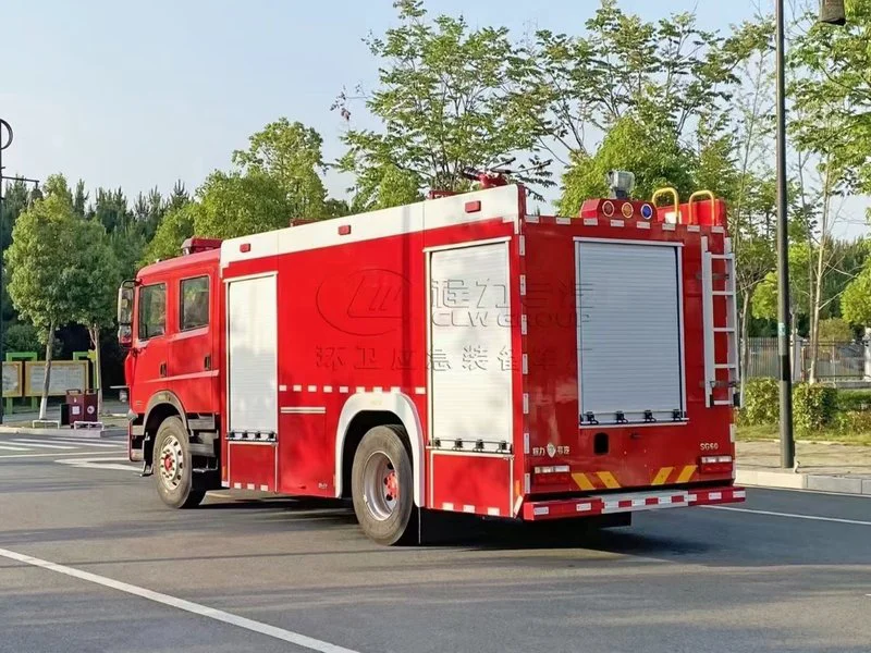 DFAC 6-Ton Water Tank Fire Truck