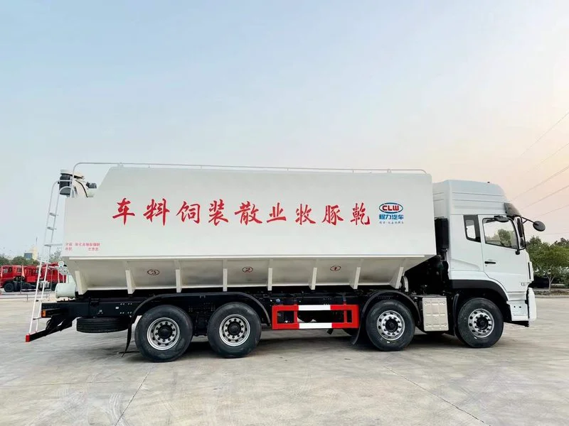 DFAC 8x4 Bulk Feed Transport Truck 03 DFAC 8x4 Bulk Feed Transport Truck 03