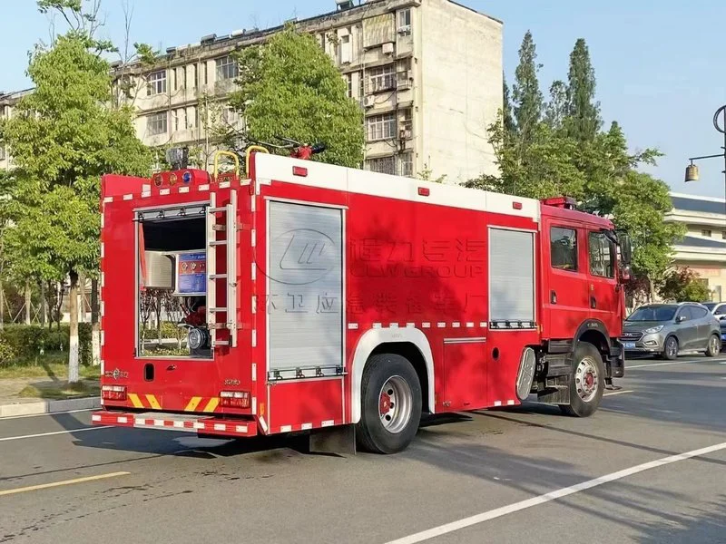 DFAC 6-Ton Water Tank Fire Truck