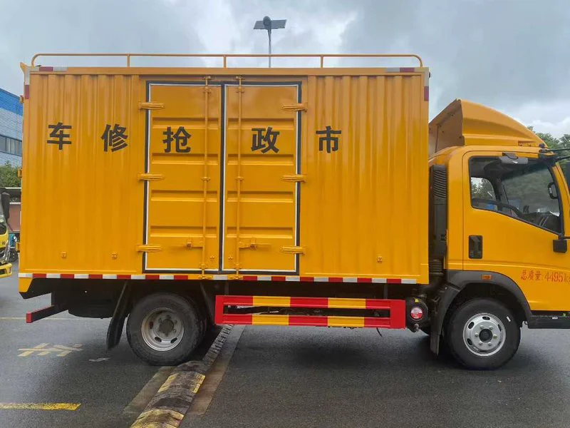 Howo Mobile Maintenance Truck 06 Howo Mobile Maintenance Truck 06