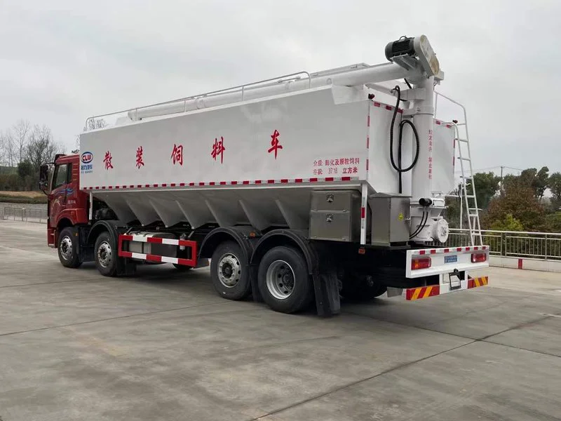 FAW Han V 6x2 40m3 Bulk Feed Transport Truck 03 FAW Han V 6x2 40m3 Bulk Feed Transport Truck 03