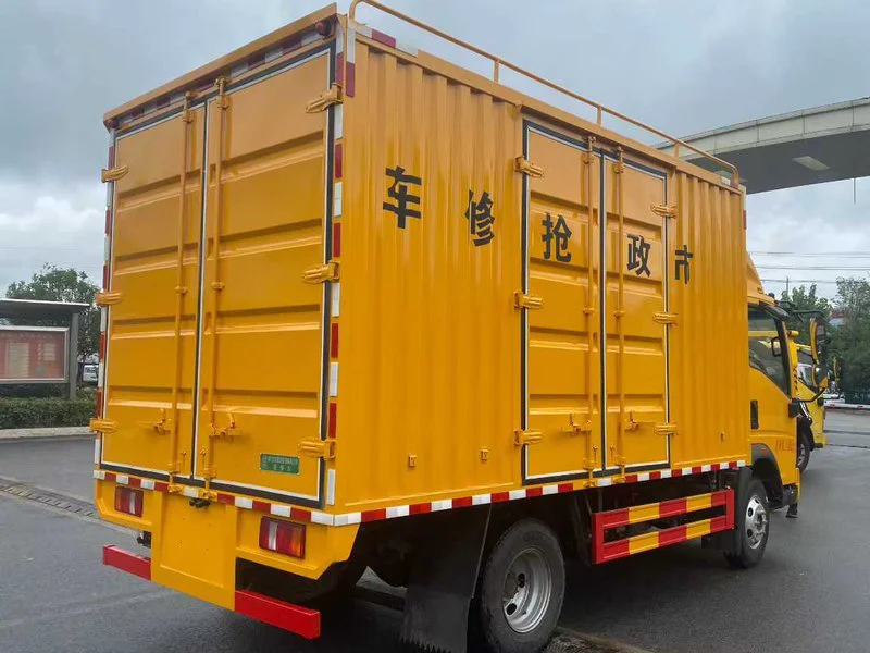 Howo Mobile Maintenance Truck 04 Howo Mobile Maintenance Truck 04