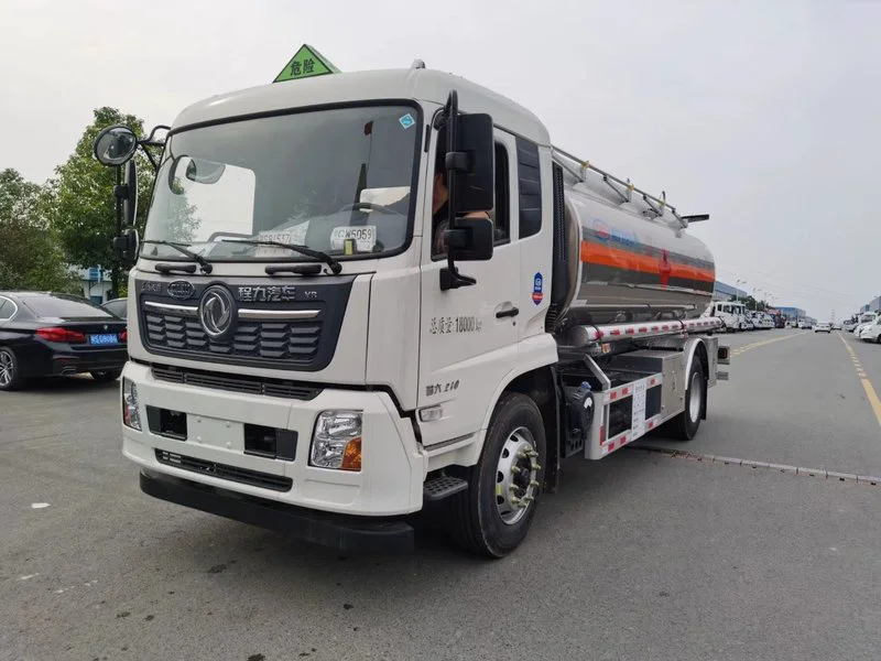 DFAC Aluminum Alloy Fuel Tanker Truck