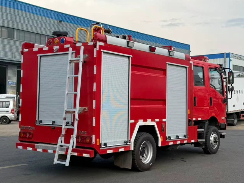 DFAC 4×4 Fire Truck – 4-Ton Water Tank Fire Fighting Vehicle