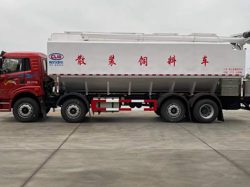 FAW Han V 6x2 40m3 Bulk Feed Transport Truck 02 FAW Han V 6x2 40m3 Bulk Feed Transport Truck 02