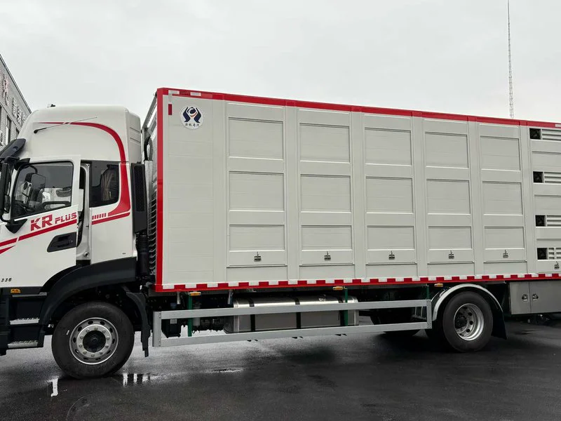 DFAC Tianjin Pig Transport Truck 04 DFAC Tianjin Pig Transport Truck 04