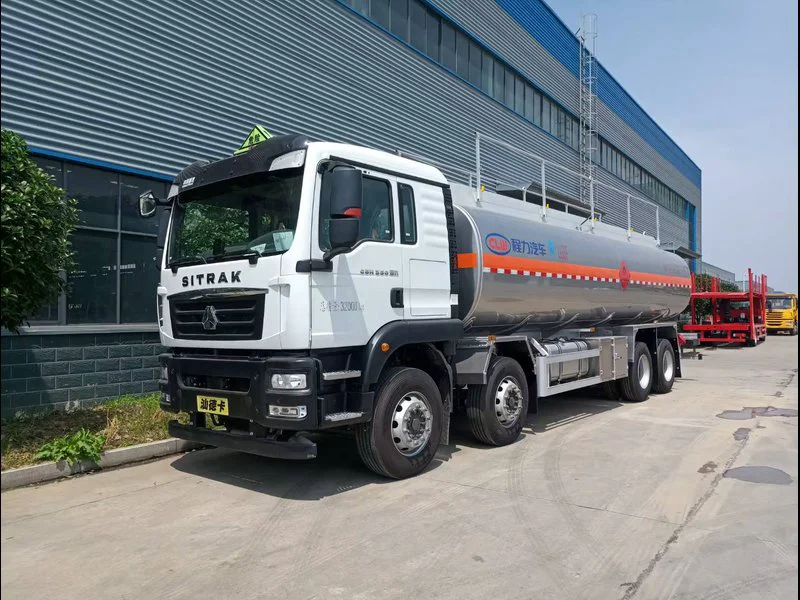 Sitrak 8×4 Aluminum Alloy Oil Tanker Truck