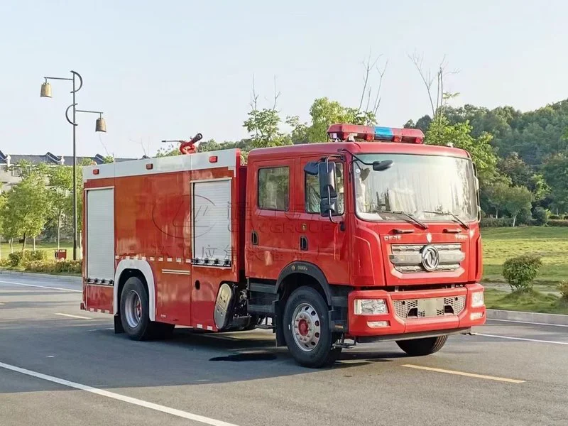 DFAC 6-Ton Water Tank Fire Truck