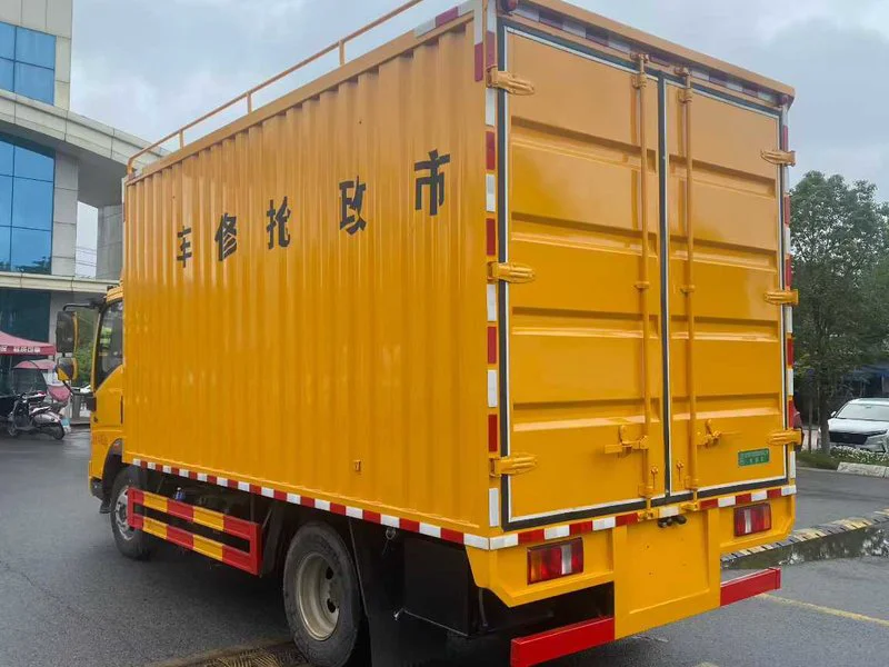 Howo Mobile Maintenance Truck 05 Howo Mobile Maintenance Truck 05