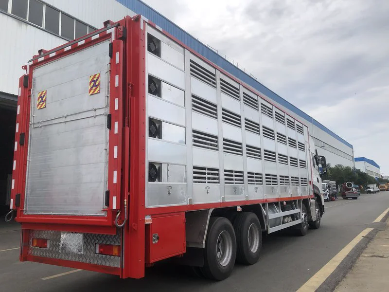 DFAC 8x4 Livestock Transport Truck 04 DFAC 8x4 Livestock Transport Truck 04