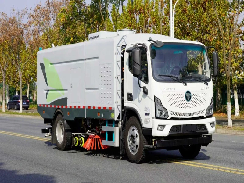 Foton 12-Ton Pure Electric Sweeper Truck 01 Foton 12-Ton Pure Electric Sweeper Truck 01