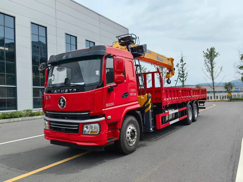 Shacman 6×4 Loader Crane Truck