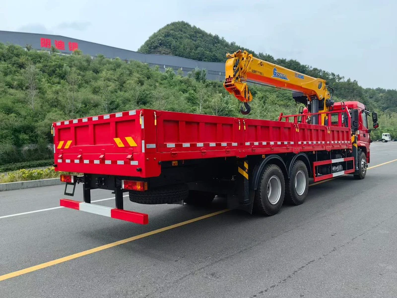 Shacman 6×4 Loader Crane Truck